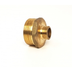 Ниппель 1 1/4"нр х 1/2"нр переходной латунный (32х15мм)