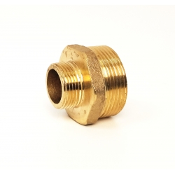 Ниппель 1 1/4"нр х 3/4"нр переходной латунный (32х20мм)