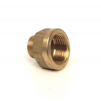 Переходник 1/2"вр х 3/8"нр латунный (15х10мм)