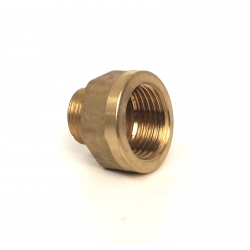 Переходник 1/2"вр х 3/8"нр латунный (15х10мм)