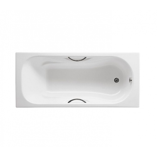Ванна чугунная ROCA MALIBU 160х75 с противоскользящим покрытием, без ручек купить в интернет магазине Санрай73