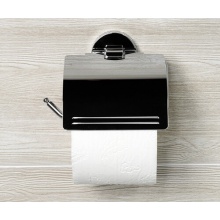 Держатель туалетной бумаги с крышкой WasserKraft K-6225