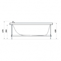 Каркас для ванны Dush-ka WSA 16277070-02