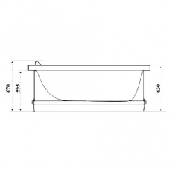 Каркас для ванны Dush-ka WSA 16277070-02