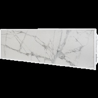 STOUT отопительная панель WHITE STONE SCT 120*30 белый гранит / белый корпус