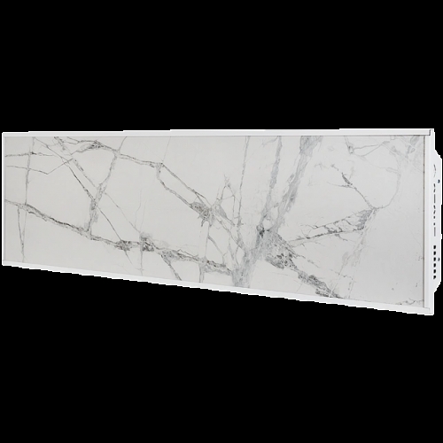 STOUT отопительная панель WHITE STONE SCT 120*30 белый гранит / белый корпус купить в интернет магазине Санрай73
