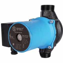 STOUT Насос циркуляционный 25/80-180 мм