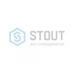 STOUT Кран-букса для коллекторов распределительных 1"
