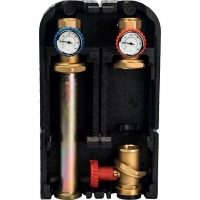 Насосная группа STOUT с прямым контуром 1 1/4" без насоса в теплоизоляции DN 32, 42kW[DT10°C]