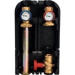 Насосная группа с прямым контуром 1 1/4" без насоса в теплоизоляции DN 32, 42kW[DT10°C]