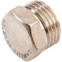 SFT-0025-000018 STOUT Заглушка НР никелированная 1/8