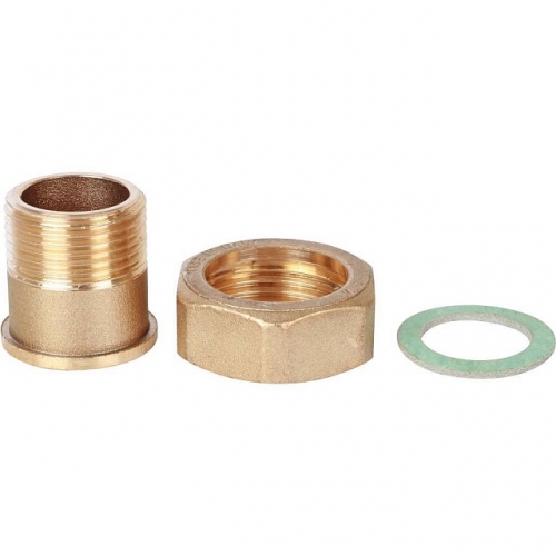 Штуце с накидной гайкой под плоскую прокладку G 3/4M-G1N купить в интернет магазине Санрай73