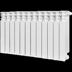 Радиатор биметаллический STOUT TITAN VENTIL 500 12 секций нижнее правое подключение