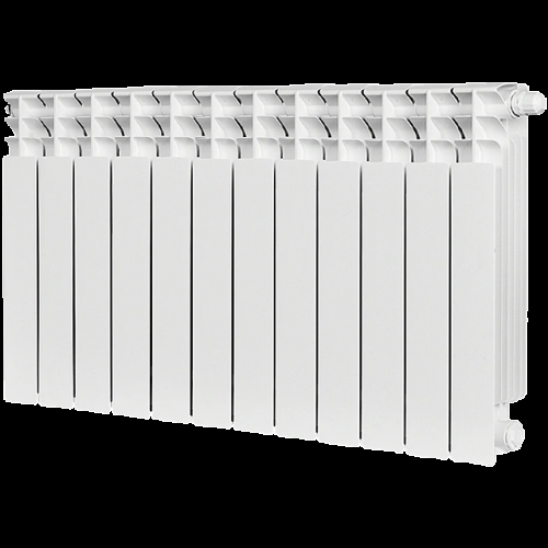 Радиатор биметаллический STOUT TITAN VENTIL 500 12 секций нижнее правое подключение купить в интернет магазине Санрай73