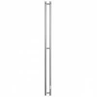 SHQ-R1R0-012008 STOUT полотенцесушитель элекрический ROCK round 120*08 Полированный 2 опоры