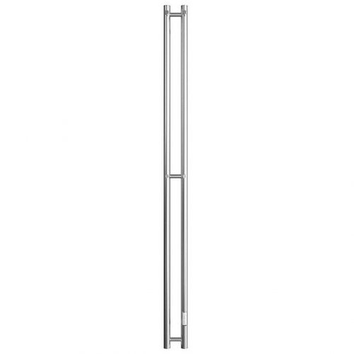 SHQ-R1R0-012008 STOUT полотенцесушитель элекрический ROCK round 120*08 Полированный 2 опоры купить в интернет магазине Санрай73