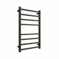 SHQ-F2QQ-008050 STOUT полотенцесушитель элекрический FORTE quadro 80*50 Черный матовый