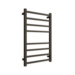 SHQ-F2QQ-008050 STOUT полотенцесушитель элекрический FORTE quadro 80*50 Черный матовый