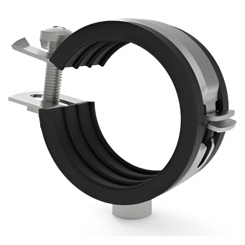 Хомут для труб одновинтовой STOUT с гайкой М8, 1 1/2" купить в интернет магазине Санрай73