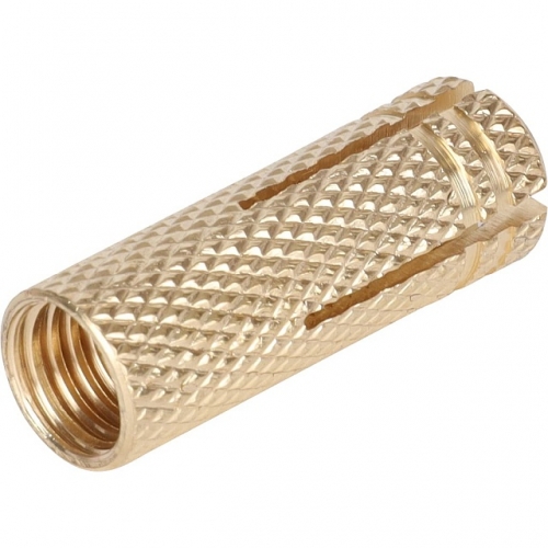 Забивной анкер латунный STOUT 10x12x35 купить в интернет магазине Санрай73