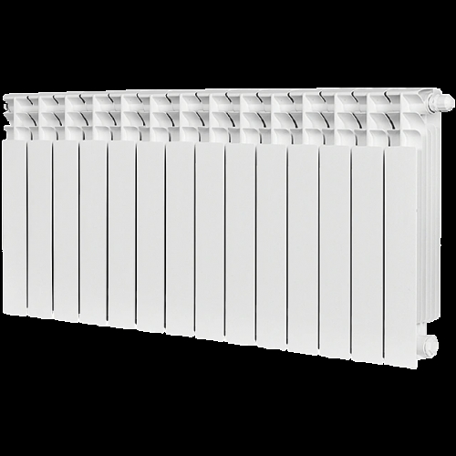 Радиатор биметаллический STOUT TITAN VENTIL 500 14 секций нижнее правое подключение купить в интернет магазине Санрай73