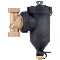 SFW-0073-000025 STOUT Шламоотделитель с магнитом и циклонным фильтром, 1" ВН