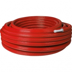 SPI-0001-052630 STOUT Труба металлопластиковая STOUT в теплоизоляции 26х2,0 (красная)