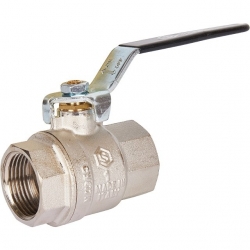 Кран шаровой STOUT полнопроходной, ВР/ВР, ручка рычаг 1