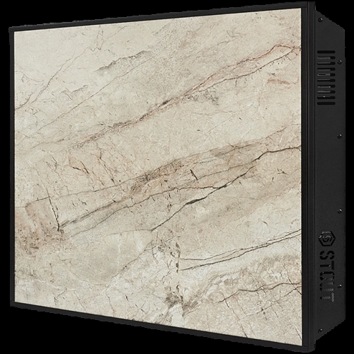 STOUT отопительная панель GREY STONE SCT 60*60 серый гранит / черный корпус купить в интернет магазине Санрай73