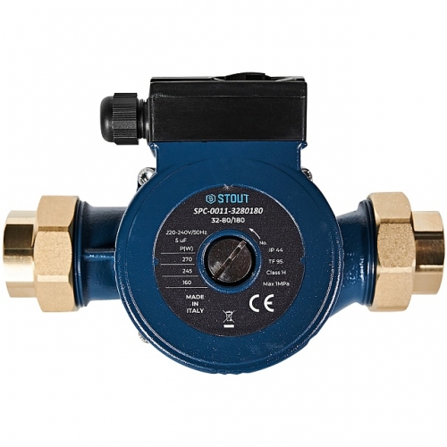 Циркуляционный насос 32-80/180 220/240V 50Hz с латунными гайками G2 x Rp 1 1/4 купить в интернет магазине Санрай73