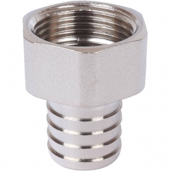 SFT-0066-000125 STOUT Штуцер ВР никелированный 1"x25