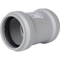 Муфта двухраструбная канализационная бесшумная STOUT D 58