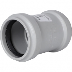 Муфта двухраструбная канализационная бесшумная STOUT D 58