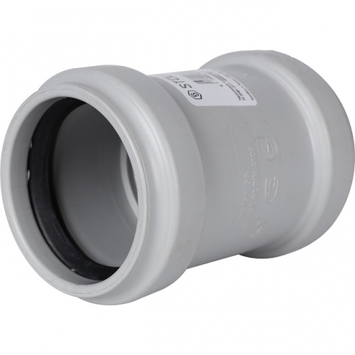 Муфта двухраструбная канализационная бесшумная STOUT D 58 купить в интернет магазине Санрай73