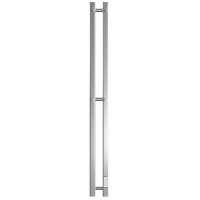 SHQ-R1Q0-012008 STOUT полотенцесушитель элекрический ROCK quadro 120*08 Полированный 2 опоры