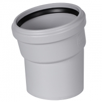 Отвод канализационный бесшумный STOUT D 110 х 15°