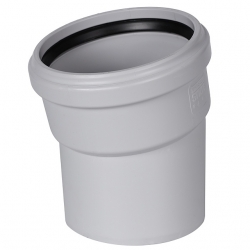 Отвод канализационный бесшумный STOUT D 110 х 15°