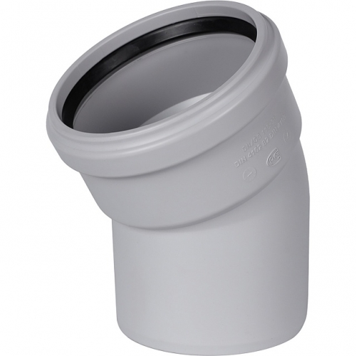 Отвод канализационный бесшумный STOUT D 110 х 30° купить в интернет магазине Санрай73