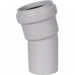 Отвод канализационный бесшумный STOUT D 58 х 15°