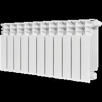 Радиатор биметаллический STOUT TITAN VENTIL 350 11 секций нижнее правое подключение