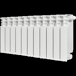 Радиатор биметаллический STOUT TITAN VENTIL 350 11 секций нижнее правое подключение