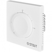 STOUT Термостат теплого пола 16А белый