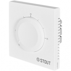 STOUT Термостат теплого пола 16А белый