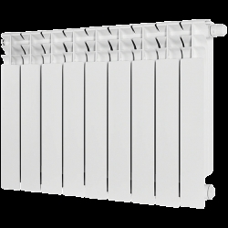 Радиатор биметаллический STOUT TITAN VENTIL 500 9 секций нижнее правое подключение