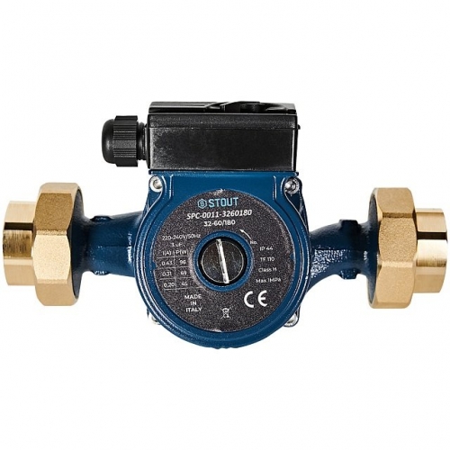 Циркуляционный насос 32-60/180 220/240V 50Hz с латунными гайками G2 x Rp 1 1/4 купить в интернет магазине Санрай73