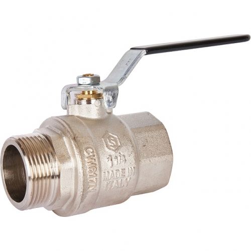 Кран шаровой STOUT полнопроходной, ВР/НР, ручка рычаг 1 1/4 купить в интернет магазине Санрай73