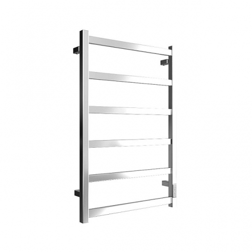 SHQ-J1QQ-008050 STOUT полотенцесушитель элекрический JAZZ quadro 80*50 Полированный купить в интернет магазине Санрай73