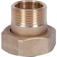 Штуцер с накидной гайкой под плоскую прокладку STOUT G 1M-G1 1/4RN