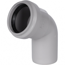 Отвод канализационный бесшумный STOUT D 58 х 67°