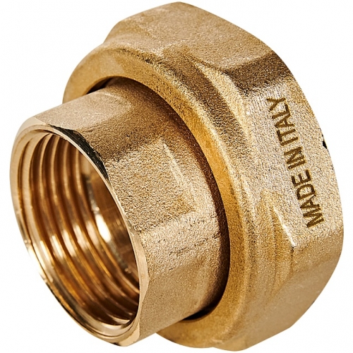 Присоединительный комплект STOUT G1 1/2" x Rp 1" из латуни с прокладками (1 шт.) купить в интернет магазине Санрай73